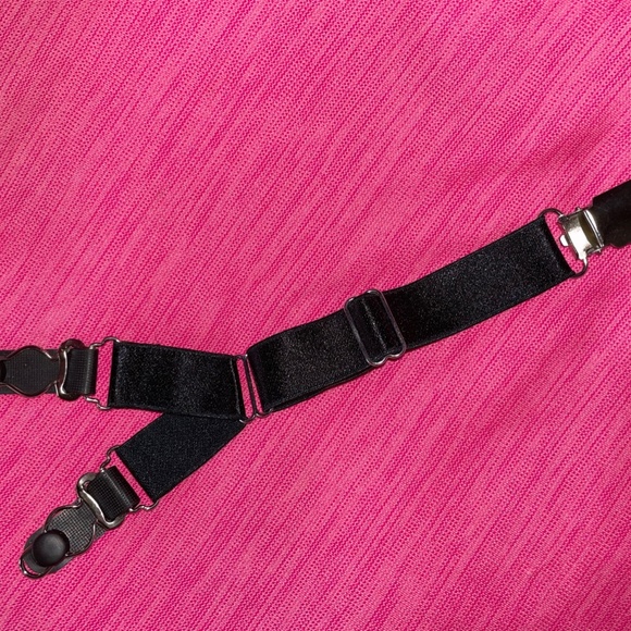 2 Clip on Garter Straps for Nylon Stockings Attach to Romper Teddy Shaper Ect - Picture 5 of 5
